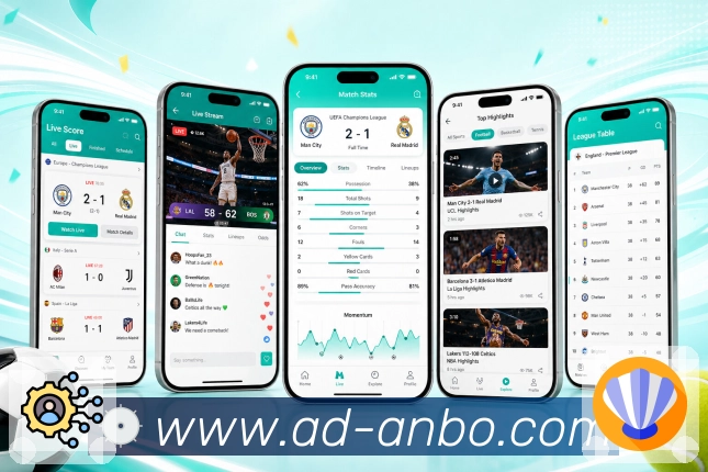 <strong>安博体育</strong>App 信息刷新界面